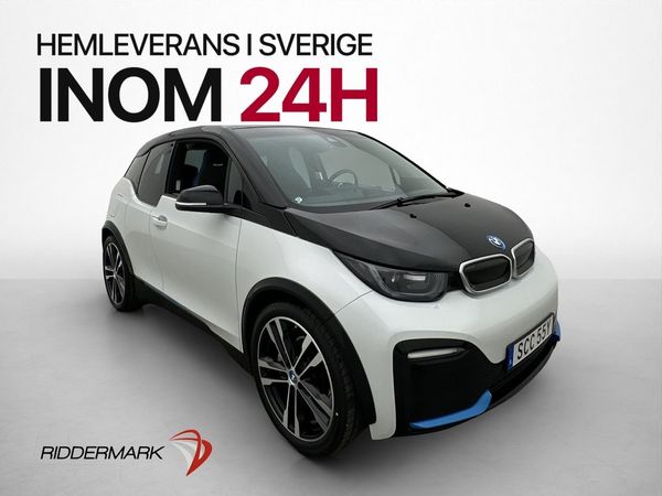 BMW i3 s 120 Ah 183hk Comfort Advanced Värmepump Kamera Navi - 2022