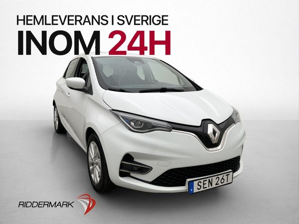 Renault Zoe R110 52 kWh 109hk ZEN Friköpt-Batteri Sensorer - 2022