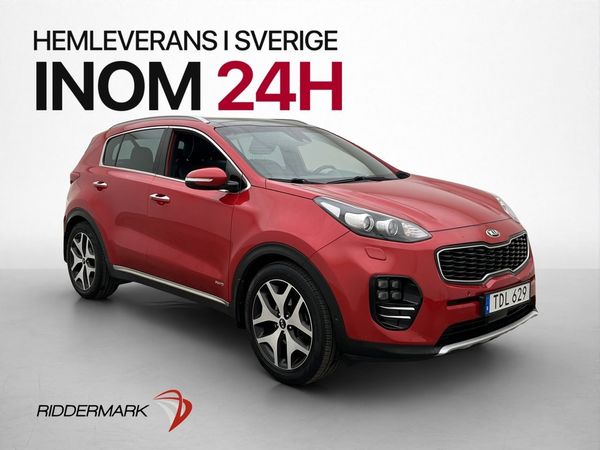 Kia Sportage AWD 185hk GT-Line Pano JBL Värmare Kamera Drag - 2017