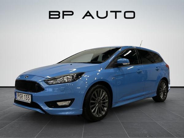 Ford Focus Kombi 1.0 EcoBoost ST-Line Nyservad 1Brukare Drag - 2017