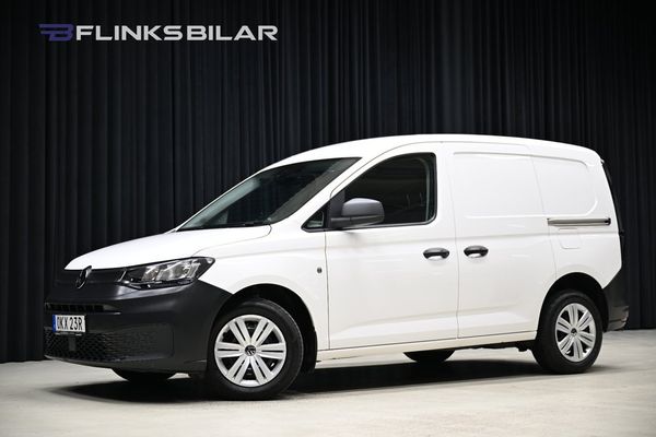 Volkswagen Caddy DSG 122HK Drag|Dubbeldörr|PDC|Högerstyrd|EnÄgare|Moms - 2023