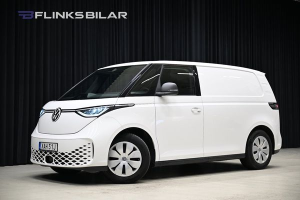 Volkswagen ID. Buzz Cargo 82kWh 204HK Backkamera|LED|Lågmil|EnÄgare|Leasbar - 2023