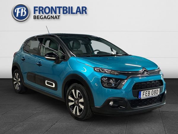 Citroen C3 1.2 PureTech/Carplay/Farthållare/P-Sensor Bak/En ägare - 2023