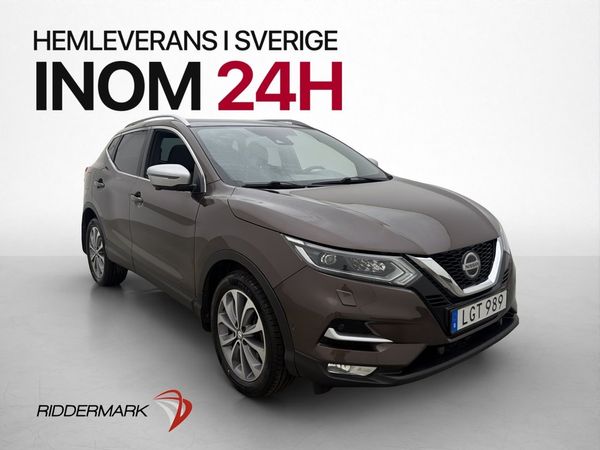 Nissan Qashqai 1.2 115hk Tekna+ Pano 360° En-Brukare Skinn - 2018
