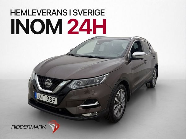 Nissan Qashqai 1.2 115hk Tekna+ Pano 360° En-Brukare Skinn - 2018