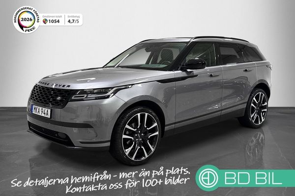 Land Rover Range Rover Velar P250 AWD Värmare Panorama Meridian Skinn 360-kamera - 2020