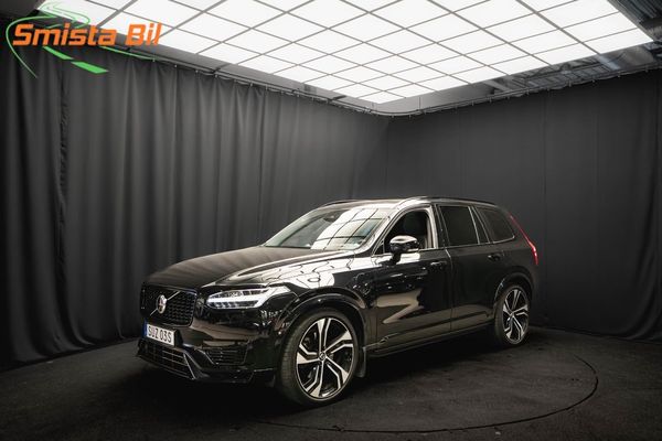 Volvo XC90 T8 ULTIMATE DARK 7-SITS B&W LUFT PANO DRAG 99%SoH MOMS - 2024