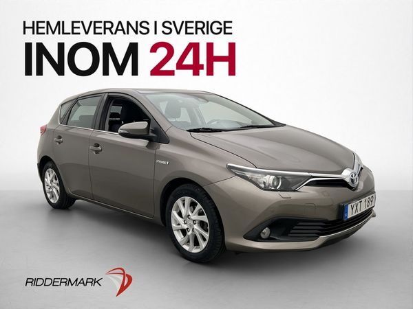 Toyota Auris Hybrid e-CVT 136hk Kamera Kupévärmare Sensorer - 2019