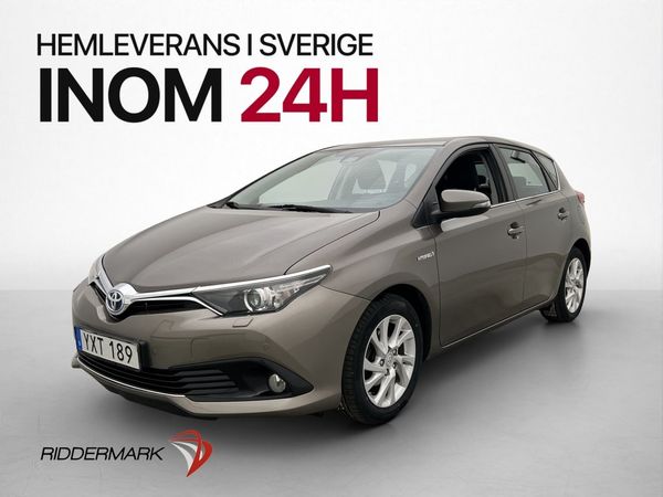 Toyota Auris Hybrid e-CVT 136hk Kamera Kupévärmare Sensorer - 2019