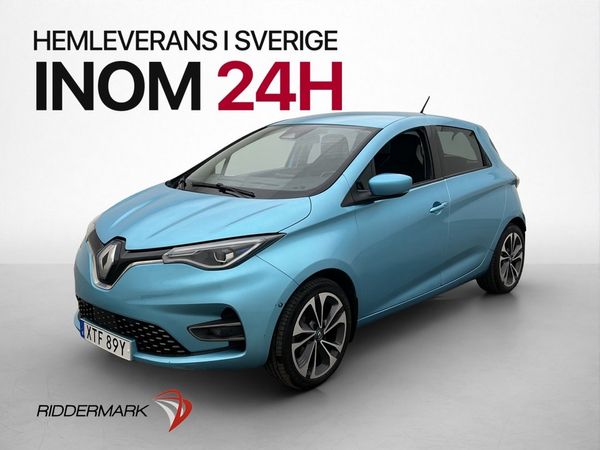 Renault Zoe R135 52 kWh Friköpt Batteri Kamera Navi MOMS - 2020