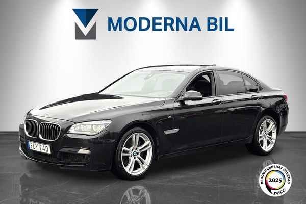 BMW 740 D xDrive 313hk M-sport Värmare Fullservad Svensk Se-spec! - 2015