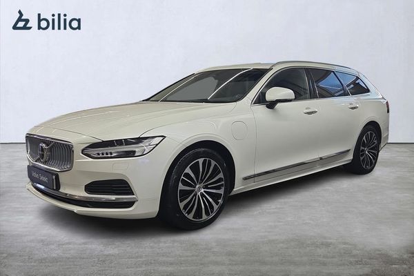 Volvo V90 Recharge T6 Core Bright DRAG I Läder I Klimatpkt - 2024