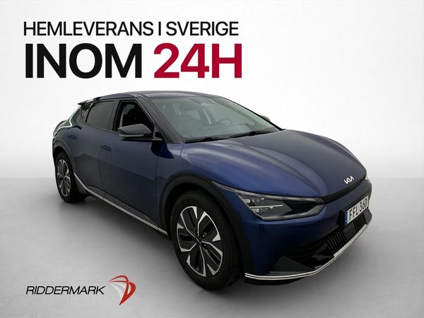 Kia EV6 77.4 kWh AWD PLUS Värmepump Skinn Rattvärme Moms - 2024