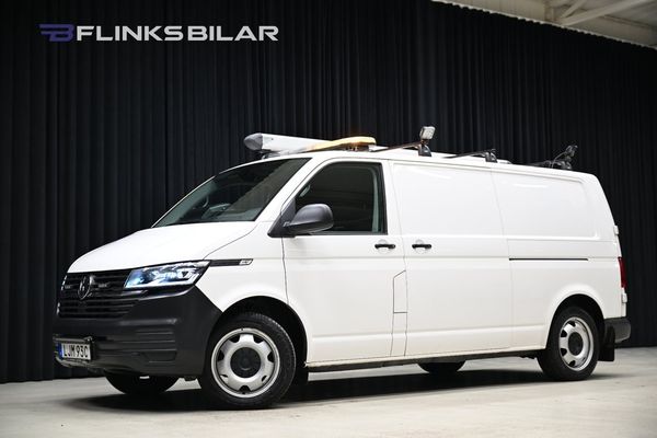Volkswagen Transporter 4Motion DSG 150HK L2 Inredd|Dubbeldörr|LED|Moms|SeUTR!! - 2021