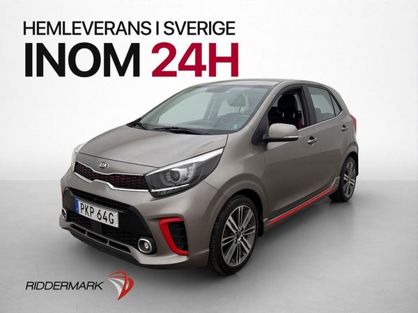 Kia Picanto 1.0 T-GDI GT-Line Kamera CarPlay Skinn Rattvärme - 2019