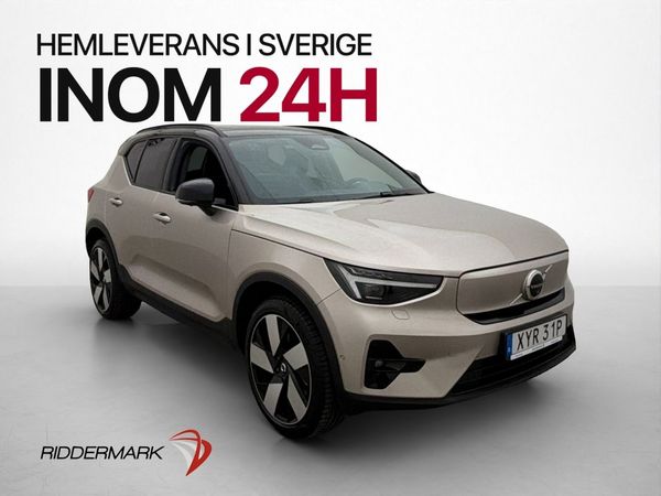 Volvo XC40 Recharge Twin Ultimate 360° MOMS Pano H/K Drag - 2024