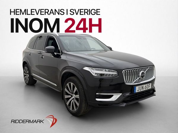 Volvo XC90 T8 AWD 7-Sits Inscription H/K Pano Läder VOC HuD - 2020