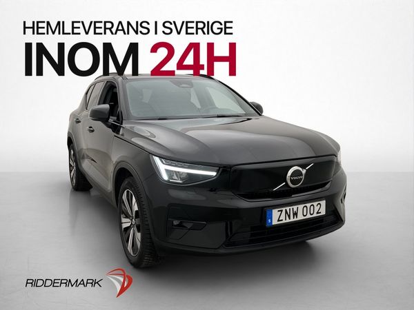 Volvo XC40 Recharge 231hk Plus Edition Värmare Kamera Navi - 2023