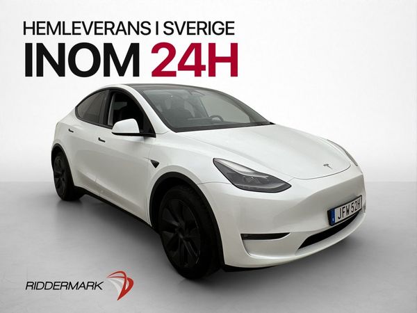 Tesla Model Y Long Range AWD Autopilot Värmepump Skinn - 2025
