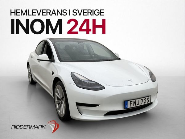 Tesla Model 3 Standard Range Värmare Autopilot Sv-Såld - 2023