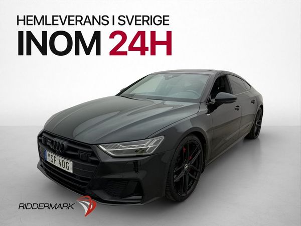 Audi A7 45 TDI Q S-line B&O 360° Cockpit Värmare Skinn Drag - 2019