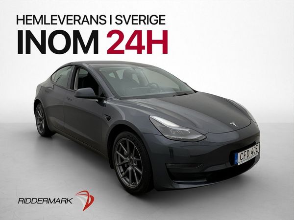Tesla Model 3 Long Range AWD Pano Värmepump Kamera Navi MOMS - 2023