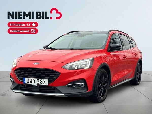 Ford Focus Active Kombi 1.0 Backkamera/Lågskatt/SoV-Däck/Carplay - 2019