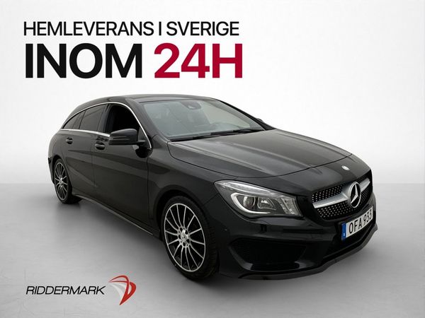 Mercedes CLA220 D SB 177hk AMG Pano H/K Kamera Drag - 2016