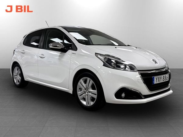 Peugeot 208 Style 5D 1.2 PT 82hk PANO BACKSENSORER - 2017