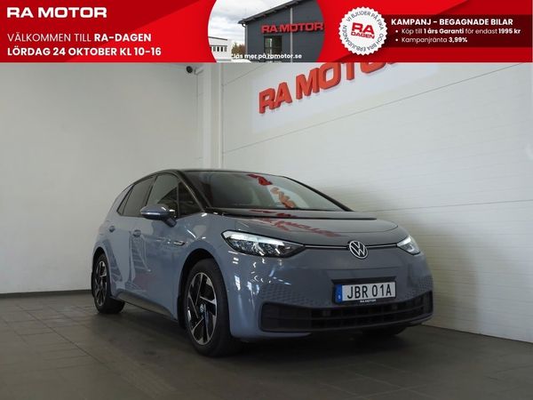 Volkswagen ID.3 Pro Performance Life 204hk Kamera Navigation Värmepump - 2023
