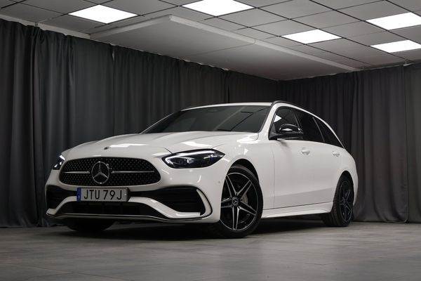 Mercedes C220 d 4MATIC AMG Line Burmester Night Drag MOMS - 2026