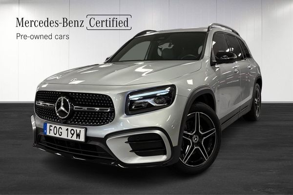 Mercedes GLB200 AMG Line Premium 7-Sits Värmare Night Drag - 2026