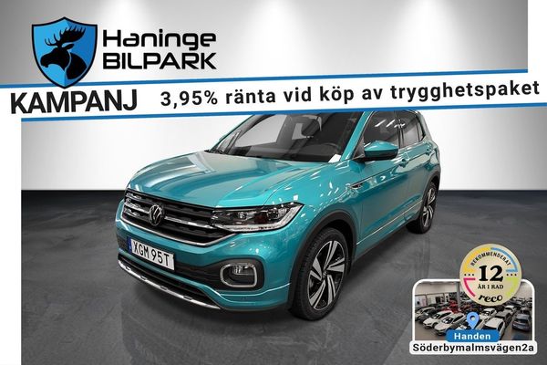 Volkswagen T-Cross 1.0 TSI OPF GT R-LINE/SUPERDEAL FR 3.95%/BT/B-KAM/PDC - 2023