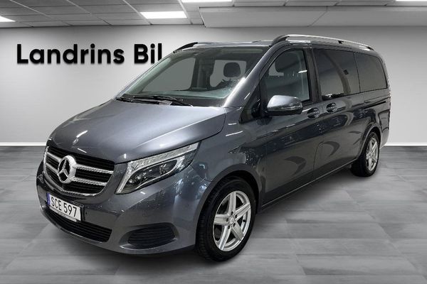 Mercedes V220 d 7-Sits Avantgarde Lång Automat - 2017