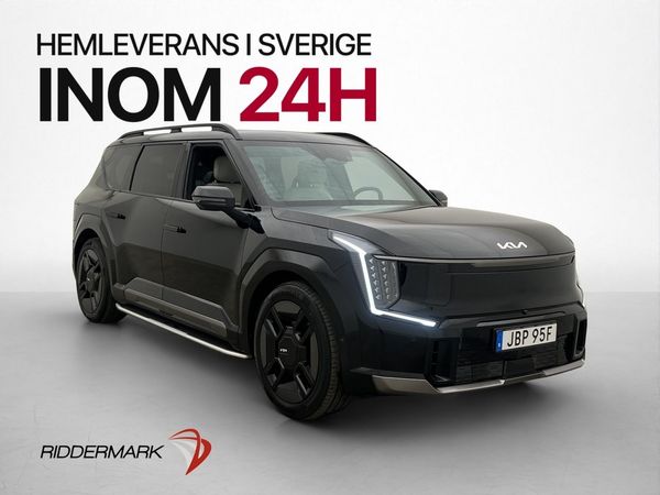 Kia EV9 AWD GT-Line 7-Sits Drag Värmare Pano Meridian 360° - 2025