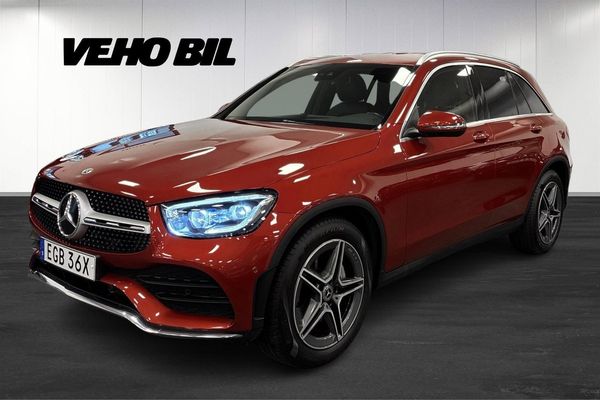 Mercedes GLC200 d d 4MATIC AMG Värmare Drag Backkamera Multibeam - 2020