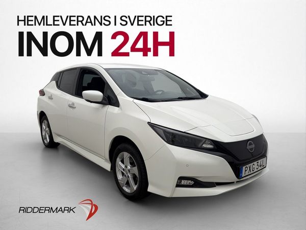 Nissan Leaf e+ 217hk Navi Kamera CarPlay Rattvärme ISOFIX - 2023