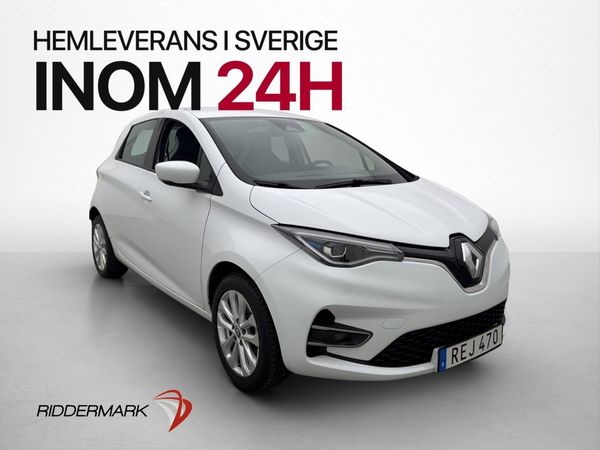 Renault Zoe R110 52 kWh 109hk Friköpt-Batteri Navi Carplay - 2022