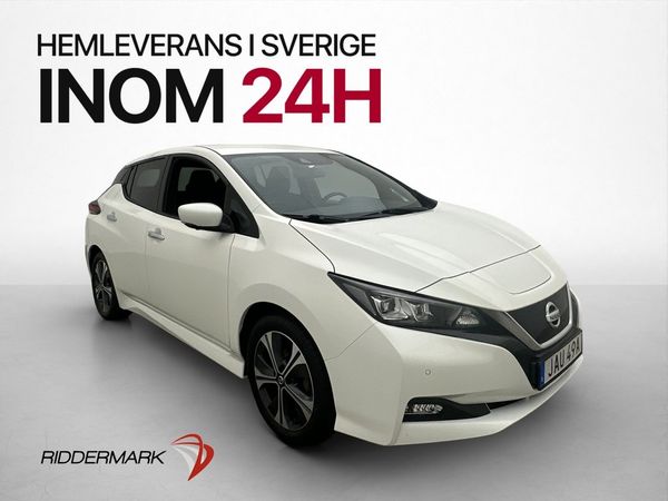 Nissan Leaf Acenta 40 Kwh 360° Rattvärme Adaptiv-Farth MOMS - 2022
