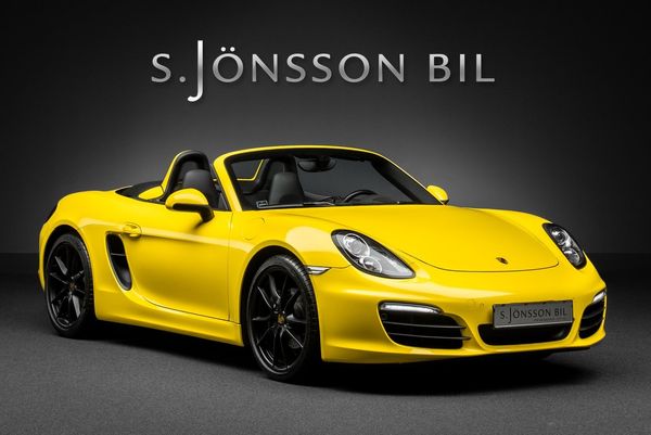 Porsche Boxster 981 / Sportavgassystem / Sport Chrono / Racing Yellow - 2015
