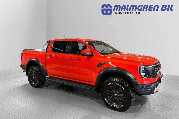 Ford Ranger Raptor Raptor 292hk 4WD Rolltopp Ledramp Släde - 2023