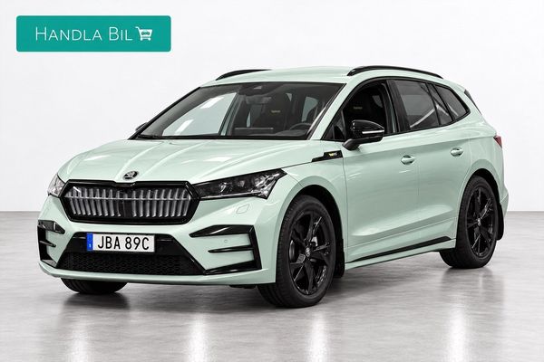 Skoda Enyaq RS Advanced Drag P-värm Rattv HUD Canton Moms - 2025