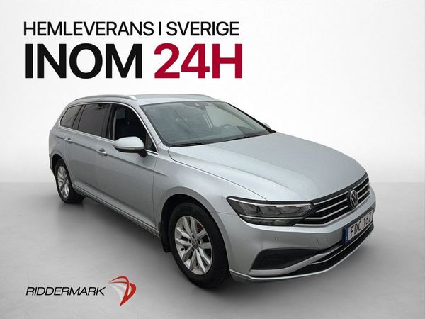 Volkswagen Passat Variant 1.5 TSI 150hk Drag Värmare Navi - 2022