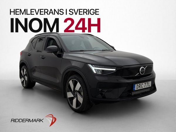 Volvo XC40 Recharge Twin 408hk Ultimate BLIS Drag 360°-K - 2023