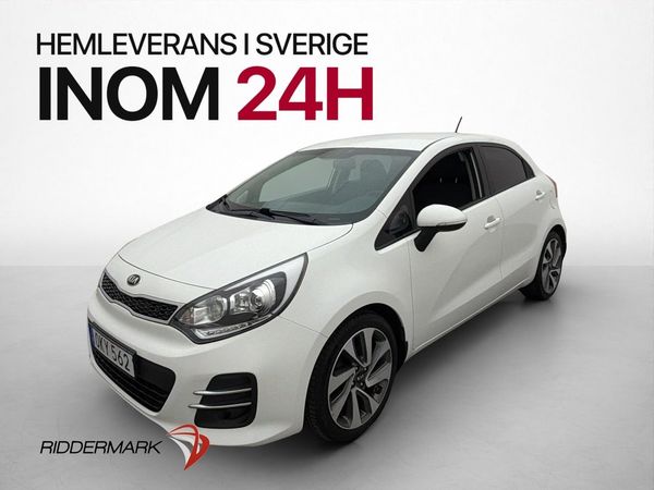 Kia Rio 1.2 84hk Kamera Navi Bluetooth Farthållare Två-Bruk - 2016