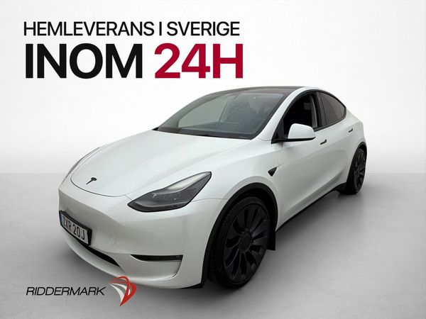 Tesla Model Y Performance AWD Värmepump Autopilot Snabbladd - 2022