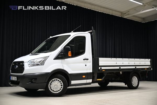 Ford Transit 350 2.2 TDCi 125HK Flak|Drag|Värmare|Backkamera|Leasbar - 2015