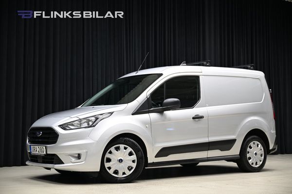 Ford Transit Connect 100HK Automat|Inredd|Drag|Värmare|Backkamera - 2021