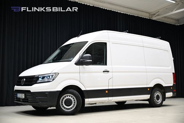 Volkswagen Crafter TDI 177HK Automat|LED|Inredd|Drag|Värmare|Backkamera - 2021