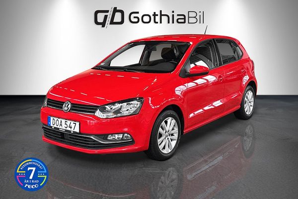 Volkswagen Polo 5-dörrar 1.2 TSI 90hk Automat PDC Välvårdad - 2016